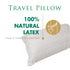 100% Natural Latex Travel Pillow Getha Online
